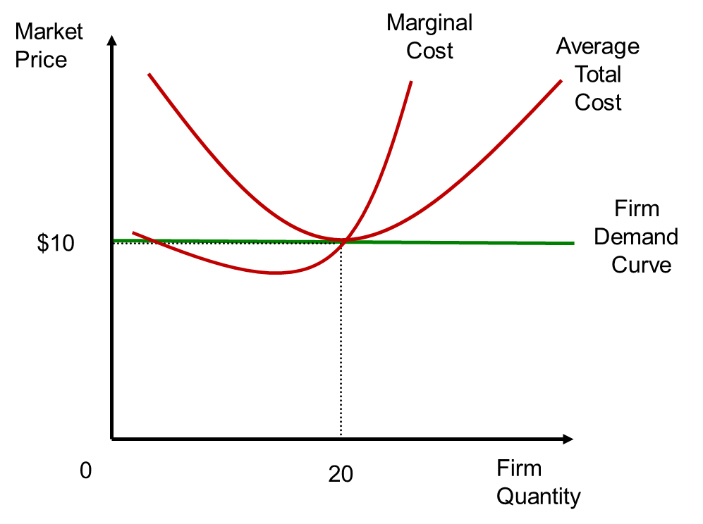 Firm demand and supply curve