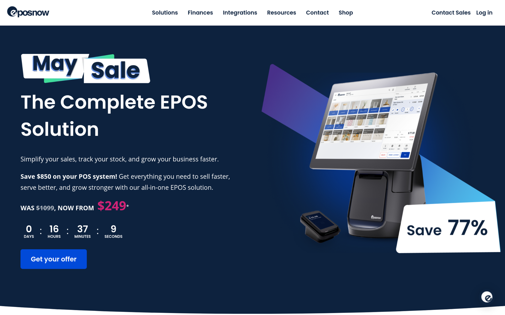 Epos Now Screenshot