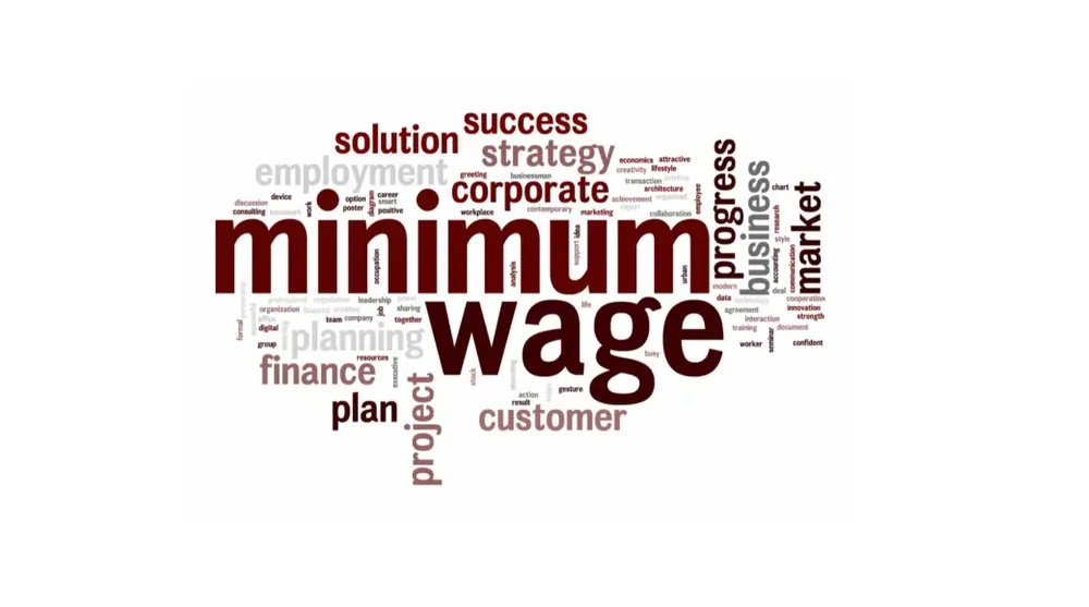 The minimum wage